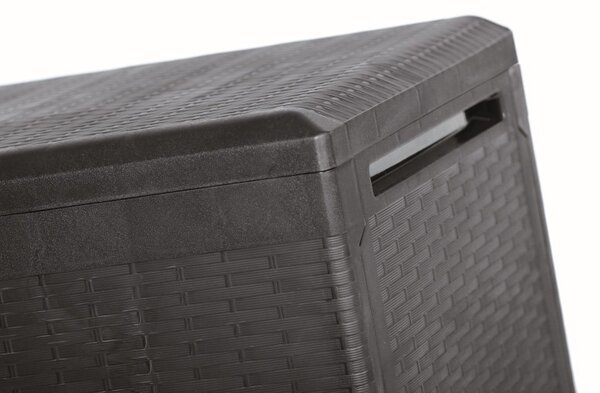 Prosperplast Zahradní box RATANO 114 cm - 290 L antracit