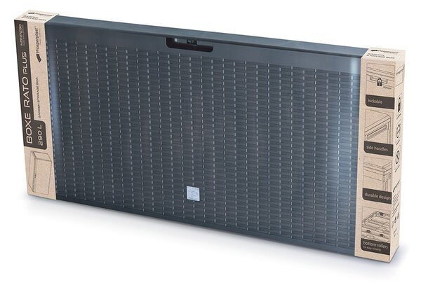 Prosperplast Zahradní box RATANO 114 cm - 290 L antracit