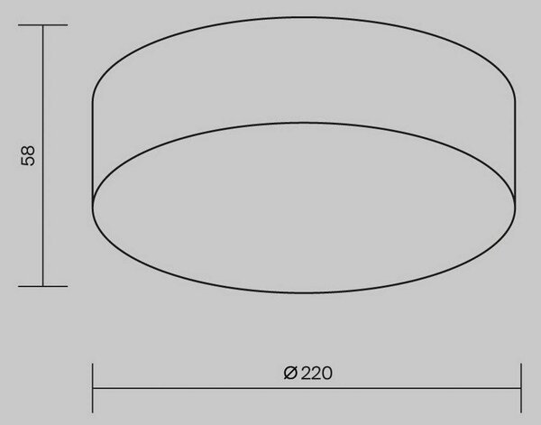 Maytoni LED venkovní stropní svítidlo Zon, bílé, Ø 22 cm, 3 000 K, kov, Bílá / opál, Hliník, Moderní