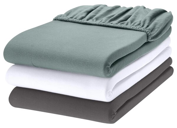 Livarno® Žerzejové napínací prostěradlo, 90-100 x 200 cm (100405953)
