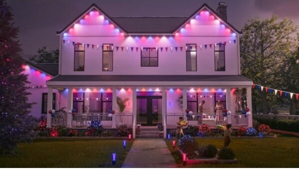 Philips - LED RGBW Stmívatelný venkovní řetěz Hue FESTAVIA 32xLED 18m IP65