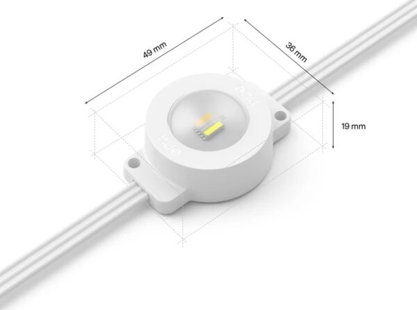 Philips - LED RGBW Stmívatelný venkovní řetěz Hue FESTAVIA 32xLED 18m IP65