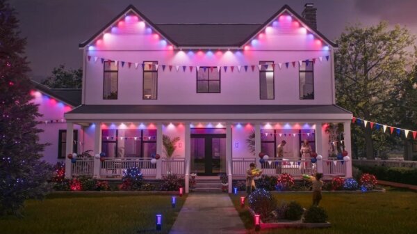 Philips - LED RGBW Prodlužovací stmív. venk. řetěz Hue FESTAVIA 16xLED 9m IP65