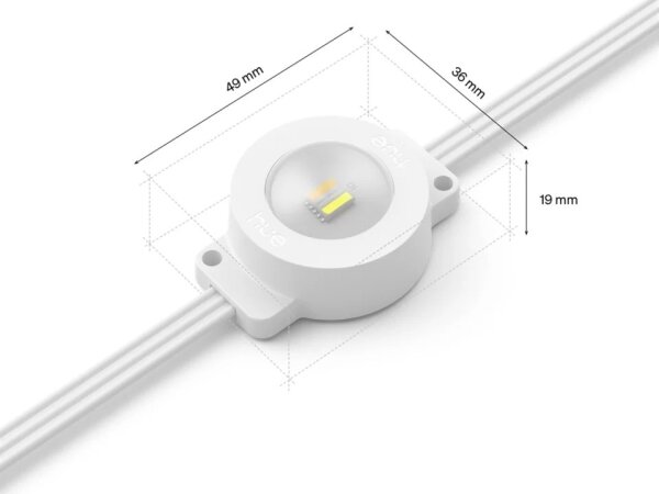 Philips - LED RGBW Prodlužovací stmív. venk. řetěz Hue FESTAVIA 16xLED 9m IP65