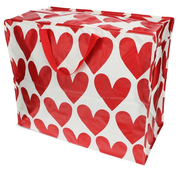 Úložný box na oblečení z recyklovaného plastu 58x28x48 cm Hearts – Rex London