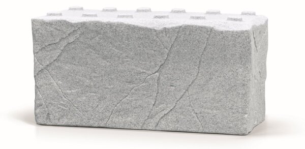 Prosperplast Sud na dešťovou vodu Stones Block 400 l tmavě šedý