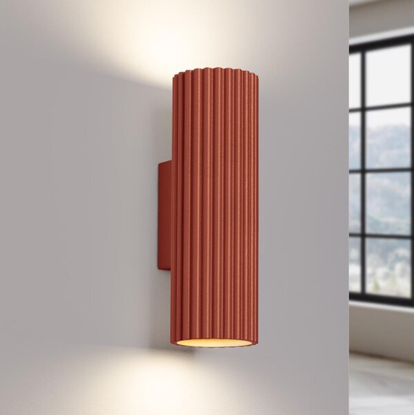 Brilagi - LED Nástěnné svítidlo CRESTO 2xGU10/10W/230V 20 cm červená
