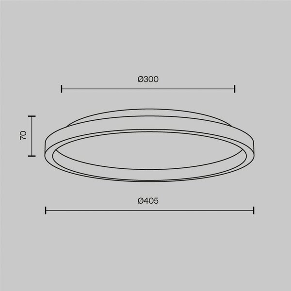 Maytoni LED stropní svítidlo Orign, Ø 41 cm, černé, kov/kámen, Černá, Obývací pokoj / jídelna, kov, Moderní