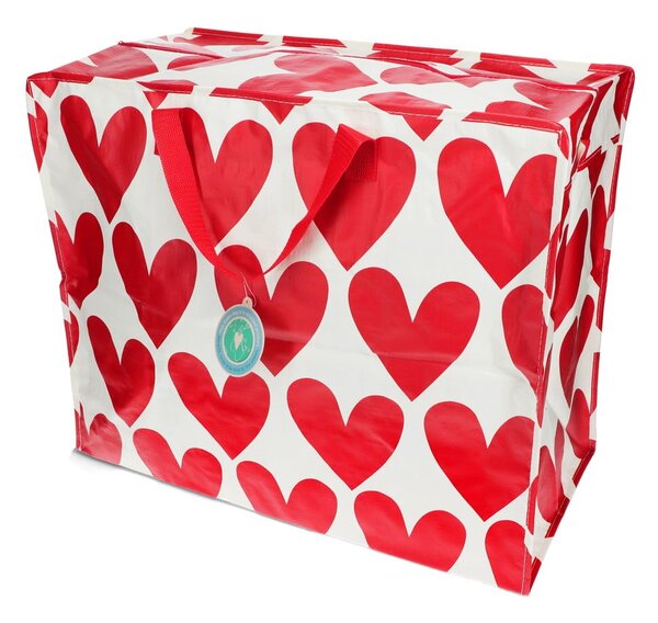 Úložný box na oblečení z recyklovaného plastu 58x28x48 cm Hearts – Rex London