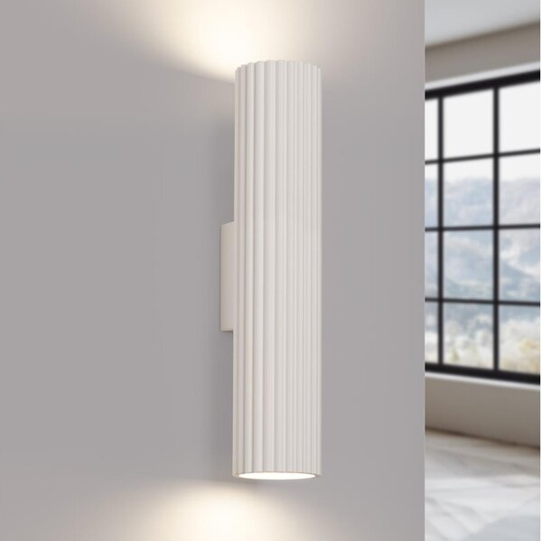 Brilagi - LED Nástěnné svítidlo CRESTO 2xGU10/10W/230V 30 cm krémová