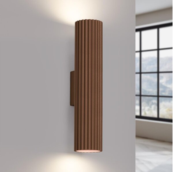 Brilagi - LED Nástěnné svítidlo CRESTO 2xGU10/10W/230V 30 cm hnědá
