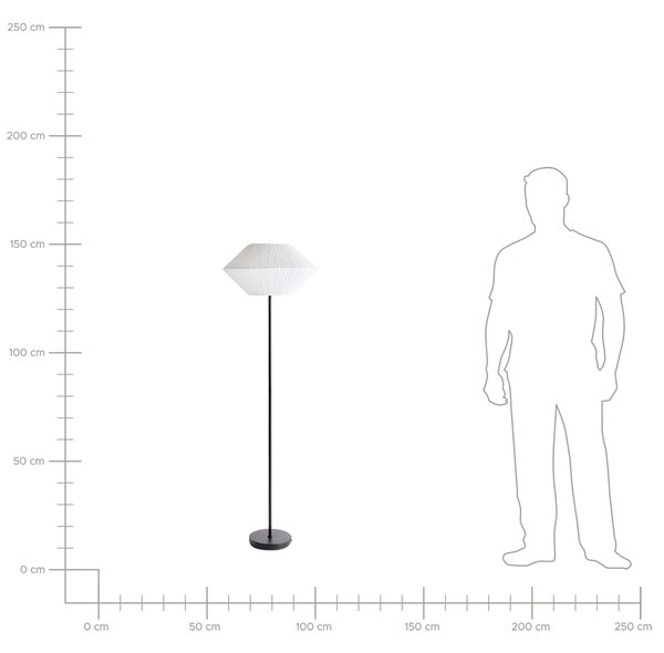 Stojací lampa MAKETSI Kov Černá