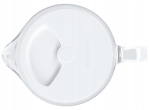 Skleněná filtrační konvice Wessper D2 Borosilicate AquaMax, 3,0 l
