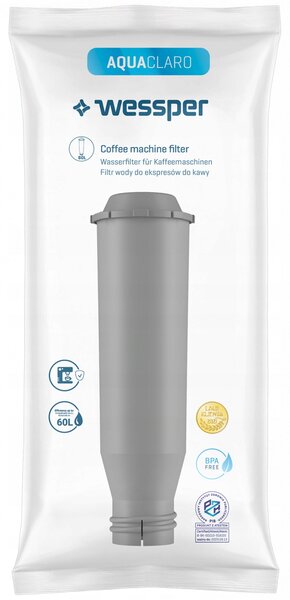 Filtr Wessper AquaClaro pro kávovary Krups, Nivona, Bosch