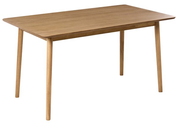 Jídelní stůl ELVYN Světlý dub 140 cm 80 cm