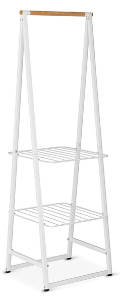 Brabantia volně stojící věšák na oblečení Linn malý, bílý