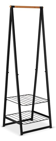 Brabantia volně stojící věšák na oblečení Linn malý, černý