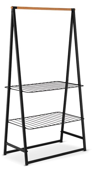 Brabantia volně stojící věšák na oblečení Linn velký, černý