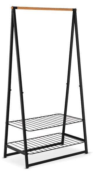 Brabantia volně stojící věšák na oblečení Linn velký, černý