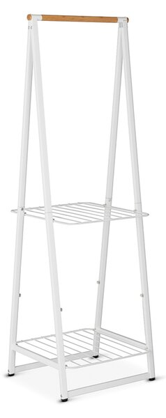Brabantia volně stojící věšák na oblečení Linn malý, bílý