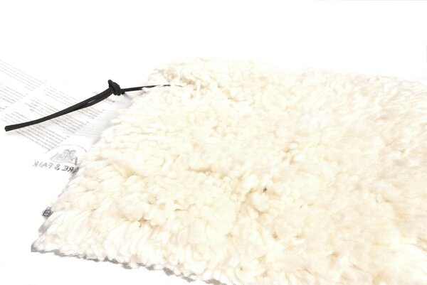 Linie Design Vlněný koberec Vantaa White, huňatý Barva: White (bílá), Rozměr: 140x200 cm