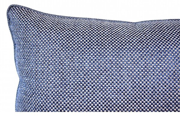 PT Modrý polštář Bedale Denim, 55x35 cm
