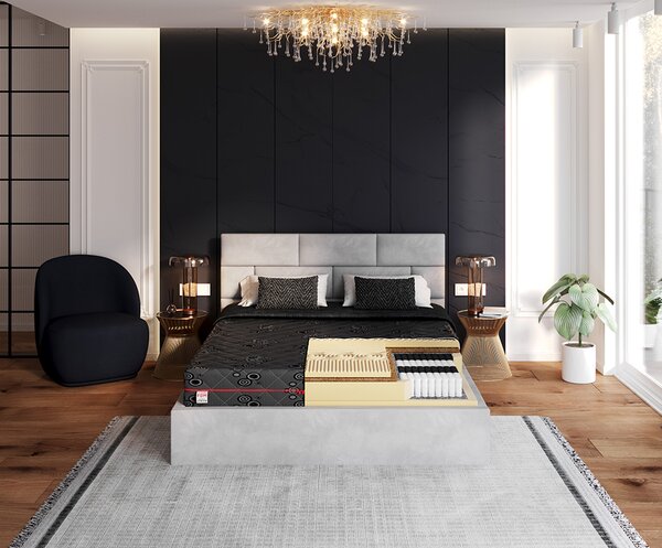 Taštičková matrace DARK JACQUARD 80x200 cm 24 cm