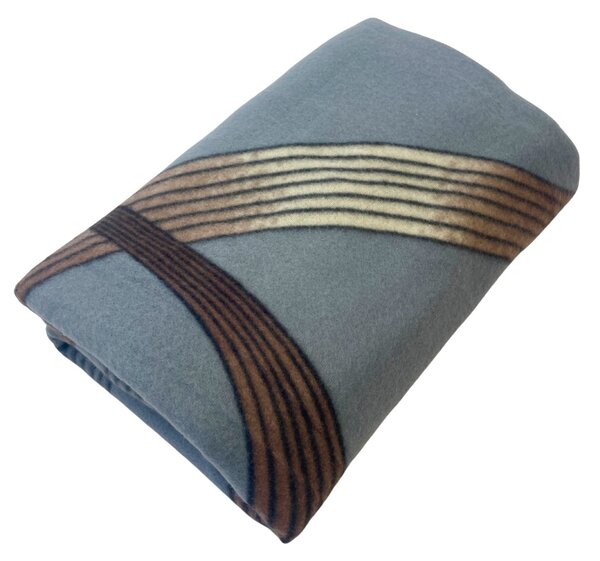 Deka Fleece Gold Ribbon 150x200cm TiaHome