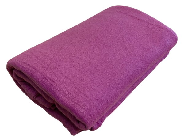 Deka Fleece Fialová 150x200cm TiaHome
