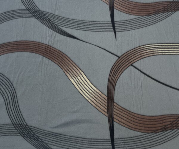 Deka Fleece Gold Ribbon 150x200cm TiaHome