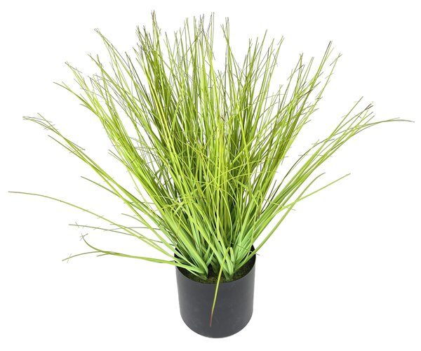 Umělá tráva 64 cm v plastovém květináči