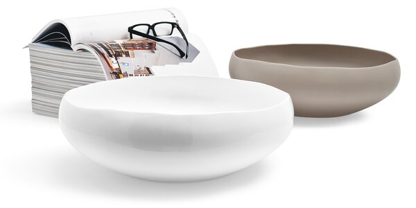 Calligaris Keramická mísa Kalika White, CS7108