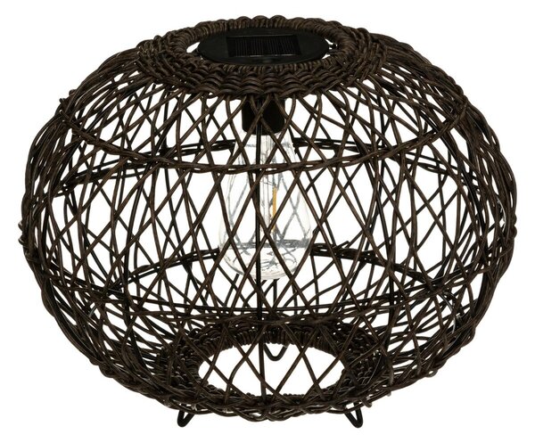 Atmosphera solární lampa Ball černá, 31cm