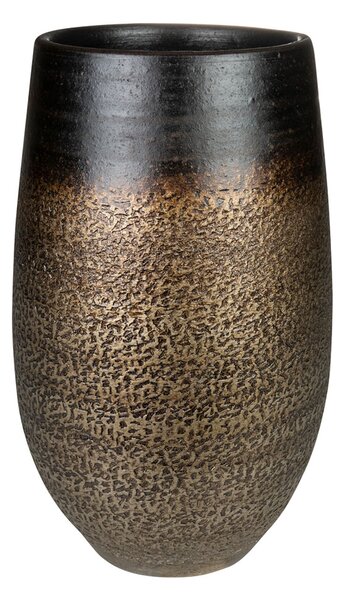 Váza keramická Mya deep 18x30 cm champagne