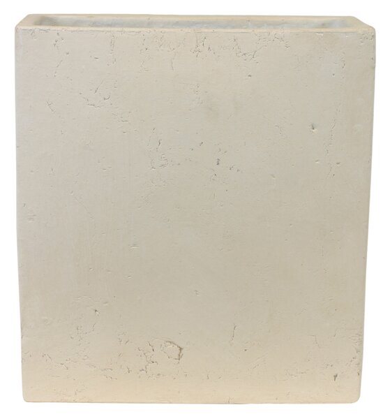 Truhlík terakota 36x39 cm bílý