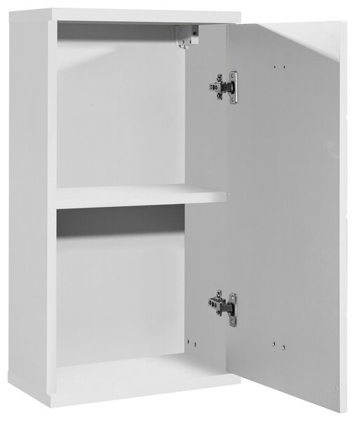 ZÁVĚSNÁ SKŘÍŇKA, vysoce lesklá bílá, bílá, 38/71/23 cm Xora - Koupelnové série