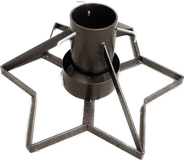 Stojánek na vánoční stromek kovový - Š40cm, V18cm, pr.8cm