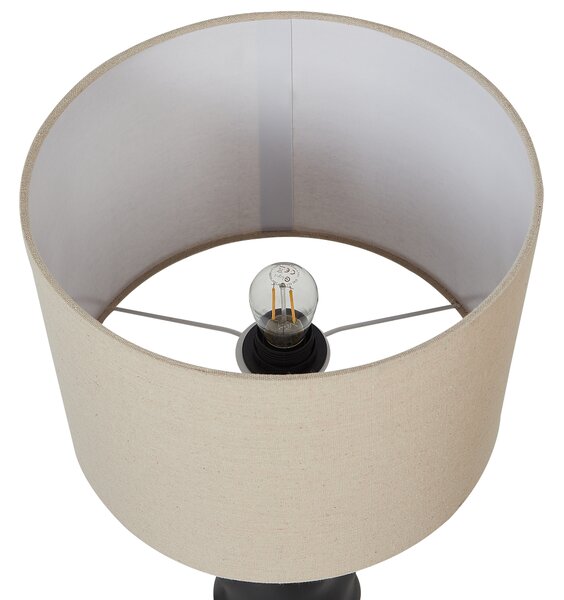 Stolní lampa VILAR Keramika Černá