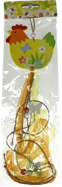 Kohout dř. závěs žlutý 50 cm