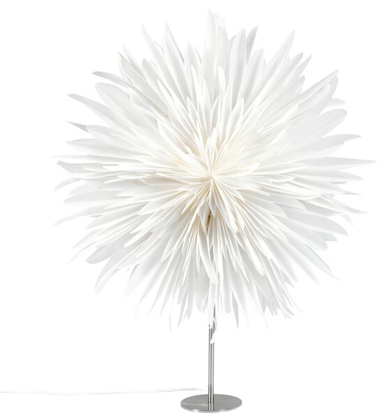 Vánoční dekorace Stolní lampa SATOPANTH Hvězda 70 cm Bílá