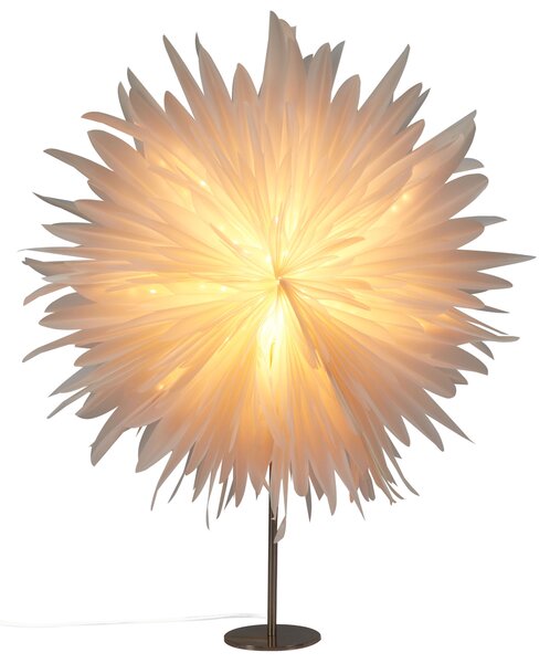 Vánoční dekorace Stolní lampa SATOPANTH Hvězda 70 cm Bílá