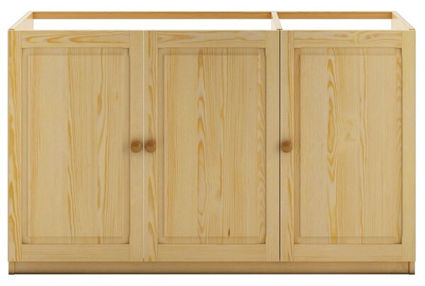 KW111 dřevěná skříňka z masivní borovice Drewmax (Kvalitní nábytek z borovicového masivu)