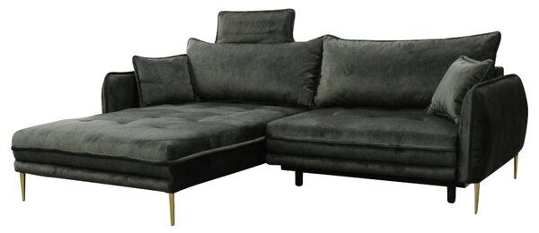 ROHOVÁ SEDAČKA, textil, zelená MID.YOU - Sedací soupravy, Online Only