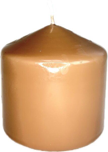 Svíčka válec 100/100 bílá káva