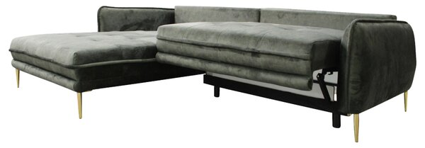 ROHOVÁ SEDAČKA, textil, zelená MID.YOU - Sedací soupravy, Online Only