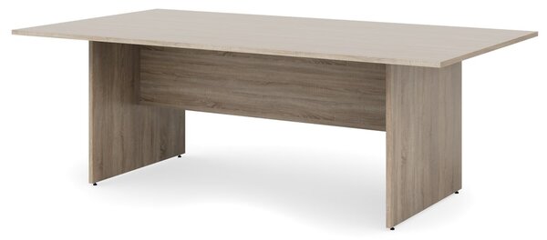 Jednací stůl Impress 220 x 120 cm, dub sonoma