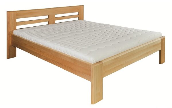 Drewmax Dřevěná postel 160x200 buk LK111 buk