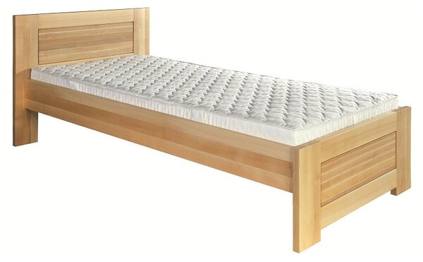Drewmax Dřevěná postel 90x200 buk LK161 buk