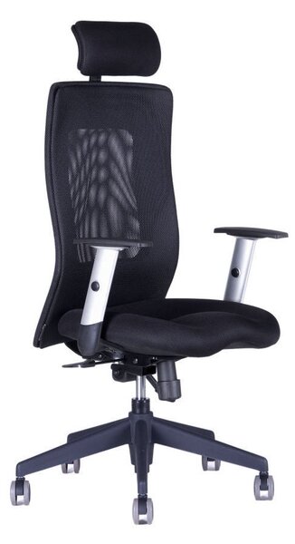 Kancelářská židle s podhlavníkem CALYPSO GRAND SP1 (více barev) Černá