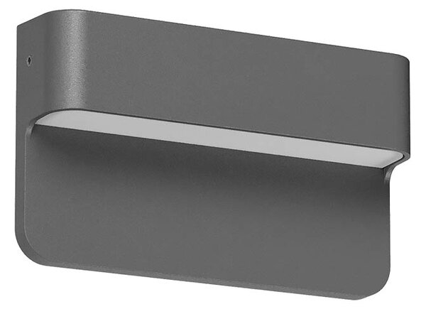 Redo Venkovní nástěnné LED svítidlo KANT 3W, š. 12 cm, IP65, CCT 2700-3000K, 24V Barva: Bílá